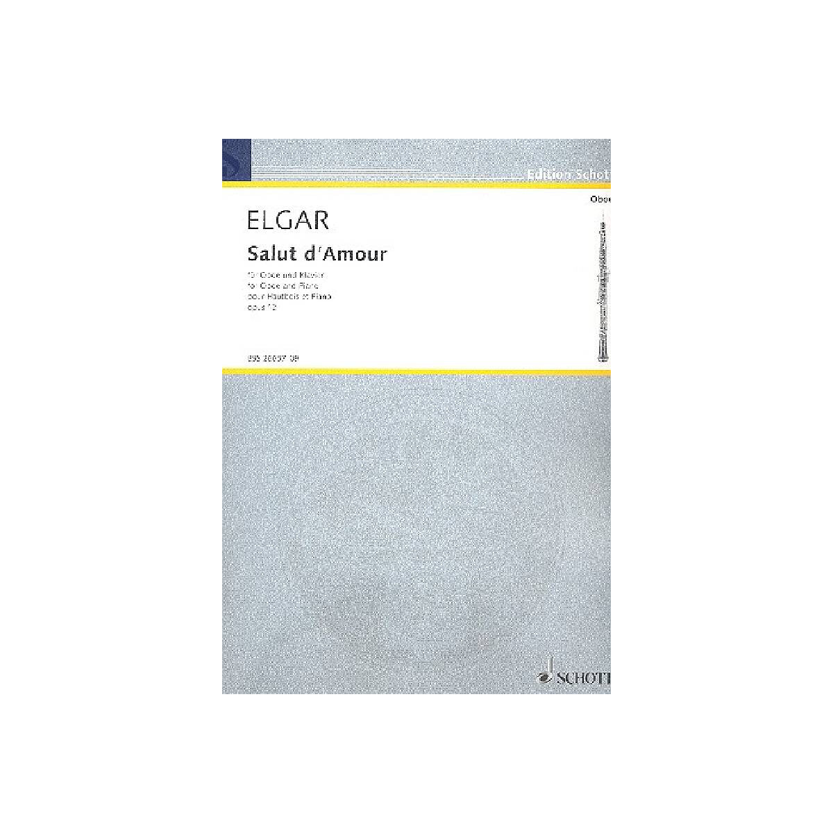 Salut damour op.12 für Oboe und Kla box