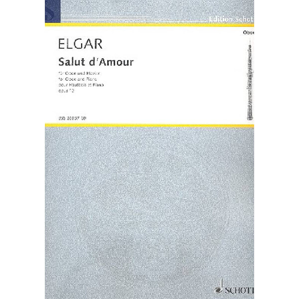 Salut damour op.12 für Oboe und Klavier
