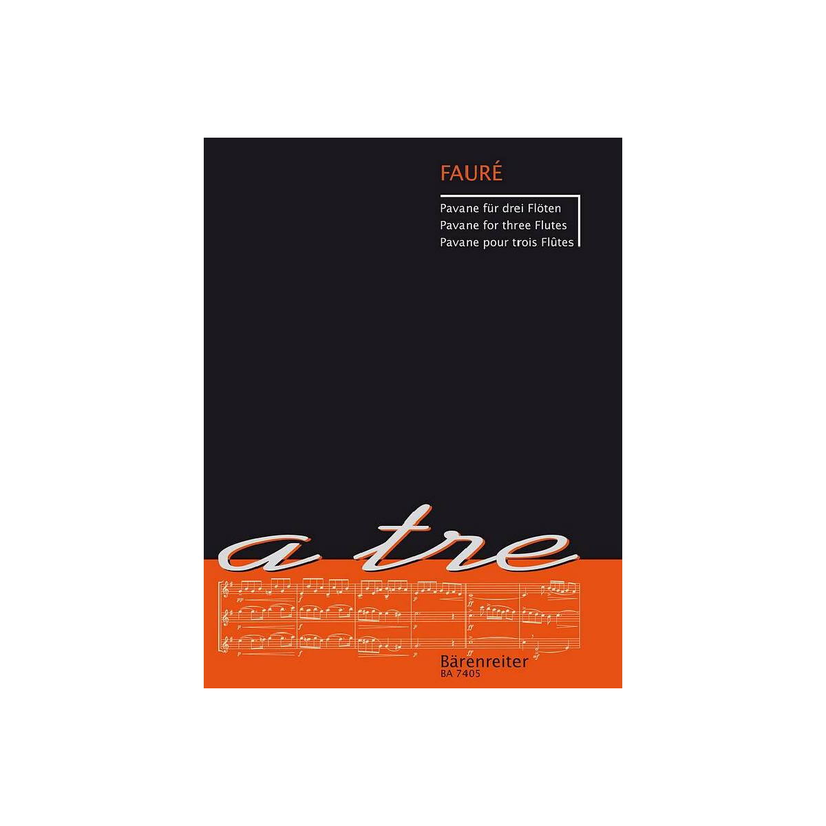 Pavane für 3 Flöten box