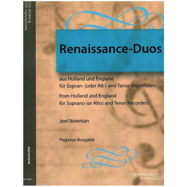 Renaissance-Duos aus Holland und England