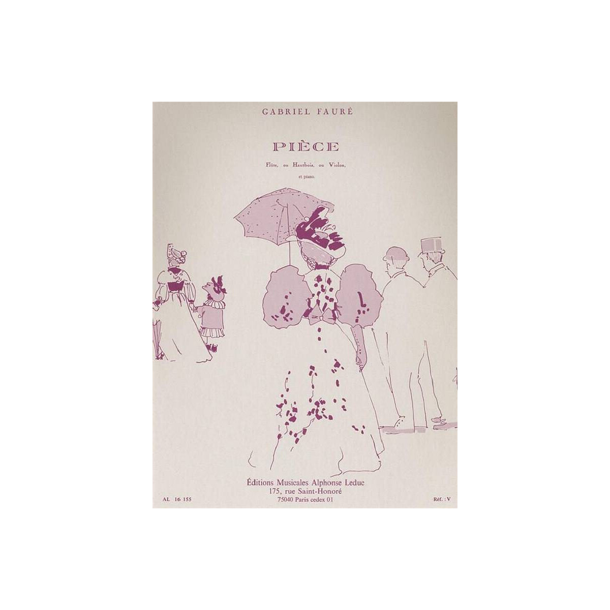 Pièce pour flûte box