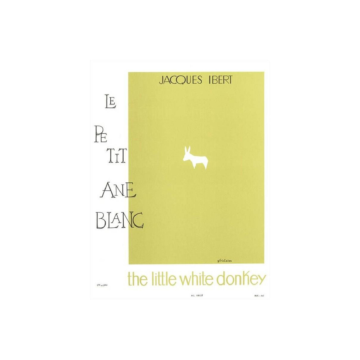 Le petit ane blanc pour flûte et box