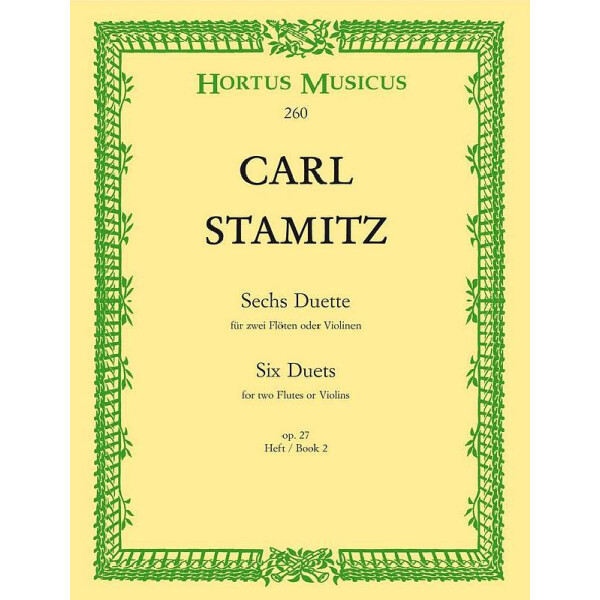 6 Duette op.27 Band 2 für