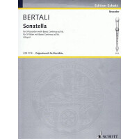 Sonatella for 5 recorders