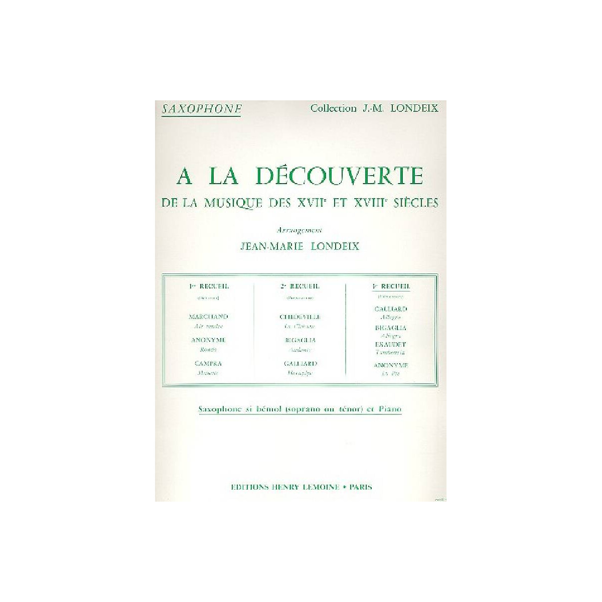 A la decouverte de la musique des 17e et box