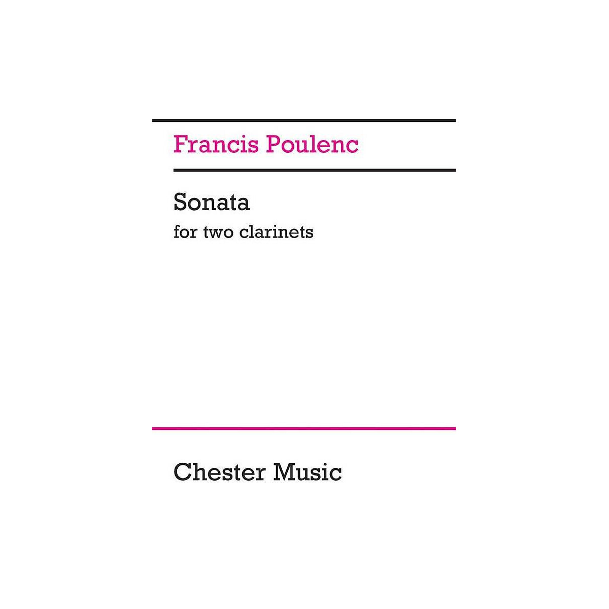 Sonata for 2 clarinets box