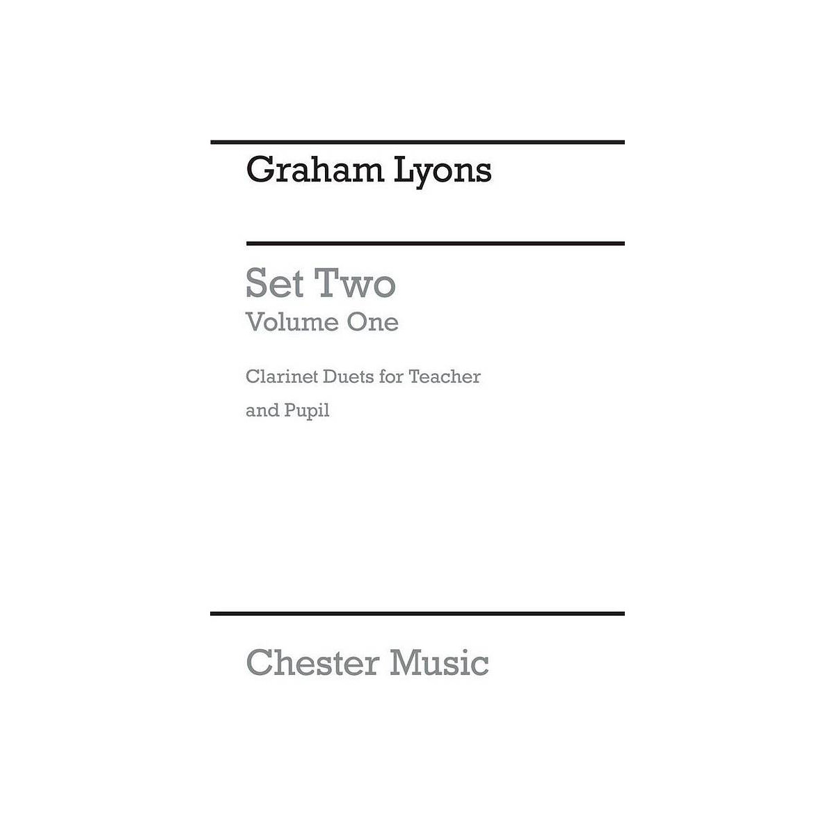 Set Two Vol.1 for 2 Clarinets box
