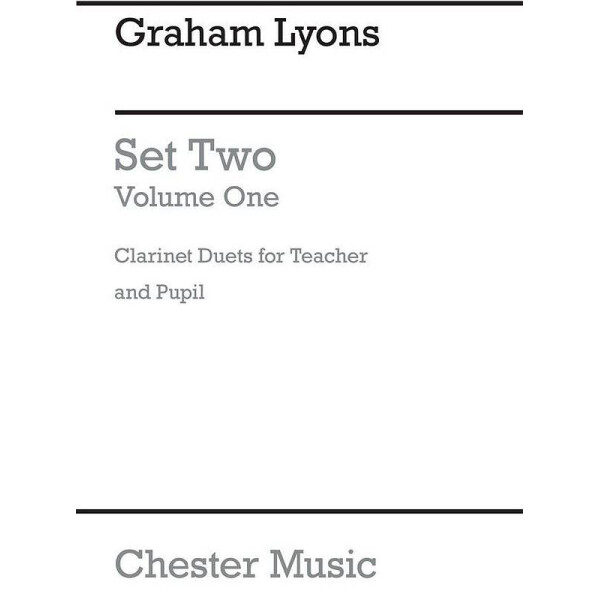Set Two Vol.1 for 2 Clarinets