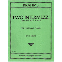 2 Intermezzi op.118 nos.1+2