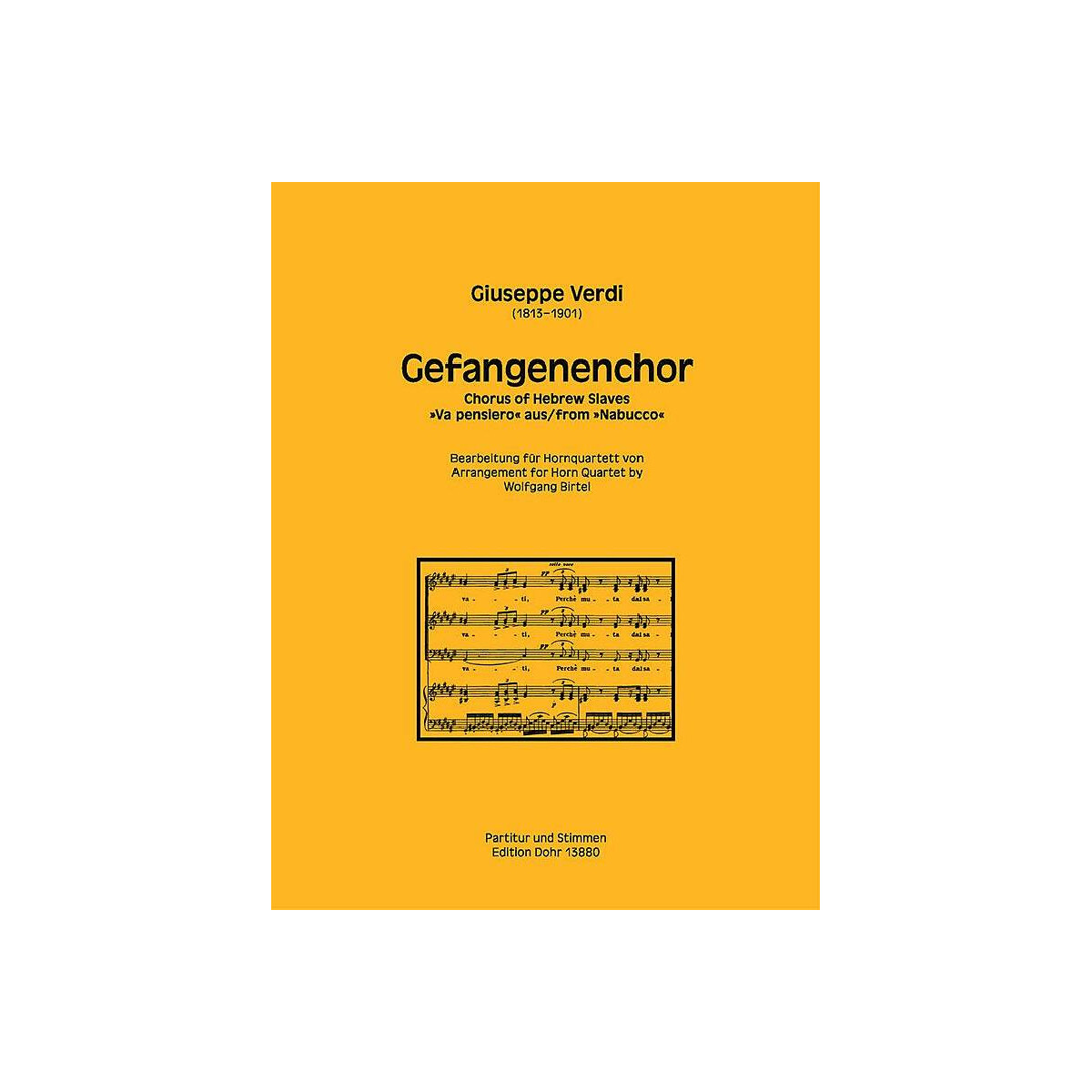 Gefangenenchor aus Nabucco für box