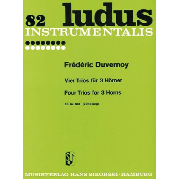 Vier Trios für 3 Hörner