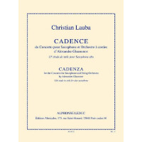 Cadence du concerto pour saxophone