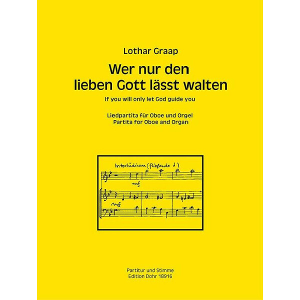 Liedpartita über Wer nur den lieben Gott läst walten