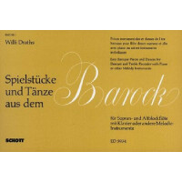 Spielstücke und Tänze aus dem Barock