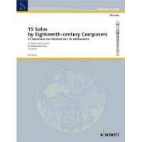 15 Solos for treble recorder