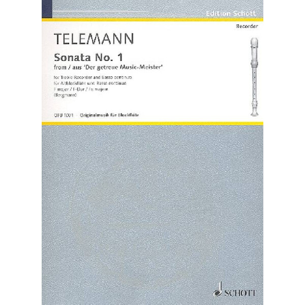 Sonate F-Dur Nr.1 für