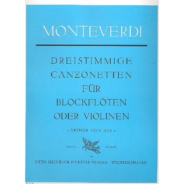 Dreistimmige Canzonetten