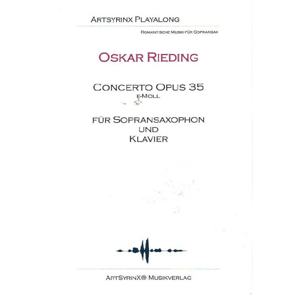 Concerto e-Moll op.35 (+CD)