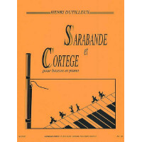 Sarabande et cortege pour basson
