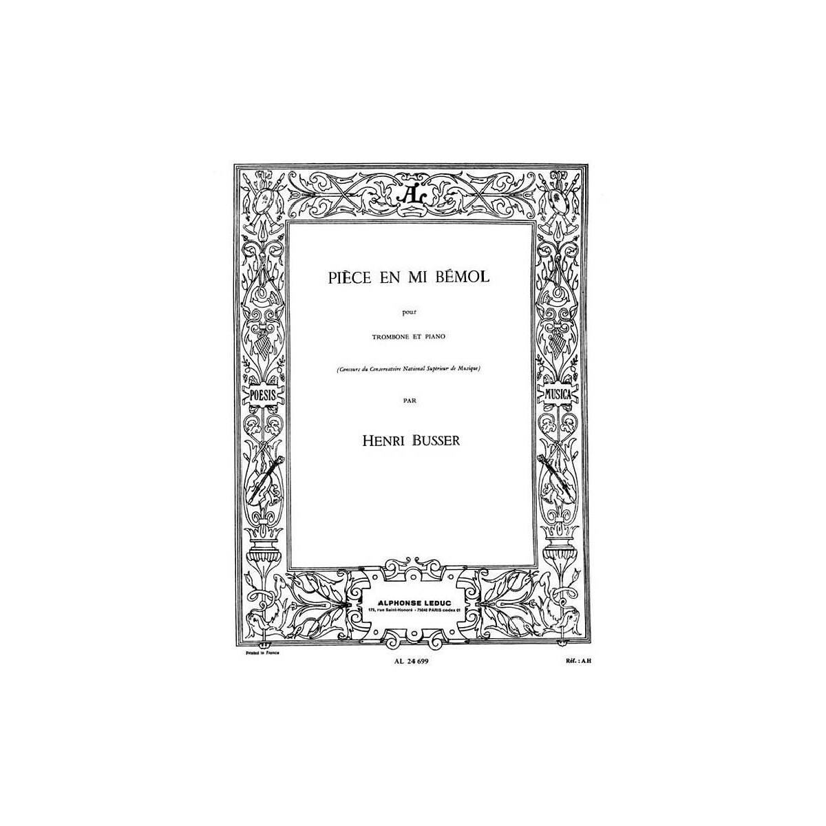 Pièce mi bémol majeur op.3 box