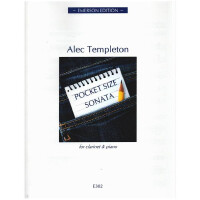 Pocket Size Sonata for clarinet and piano