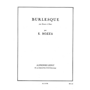 Burlesque pour basson et piano