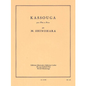 Kassouga pour flûte et piano