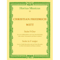 Suite F-Dur für 3 Blockflöten