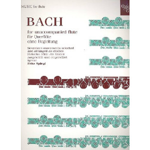 Bach for unaccompanied Flute