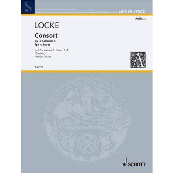 Consort zu 4 Stimmen (1600) Band 1
