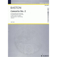 Konzert C-Dur Nr.2 für Sopranblockflöte