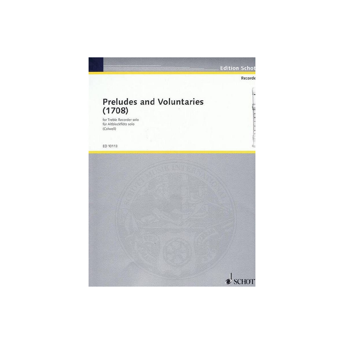 Preludes and Voluntaries for box