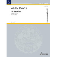 15 studies for alto recorder