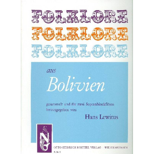 Folklore aus Bolivien
