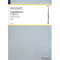 Kegelduette KV487 für 2 Klarinetten