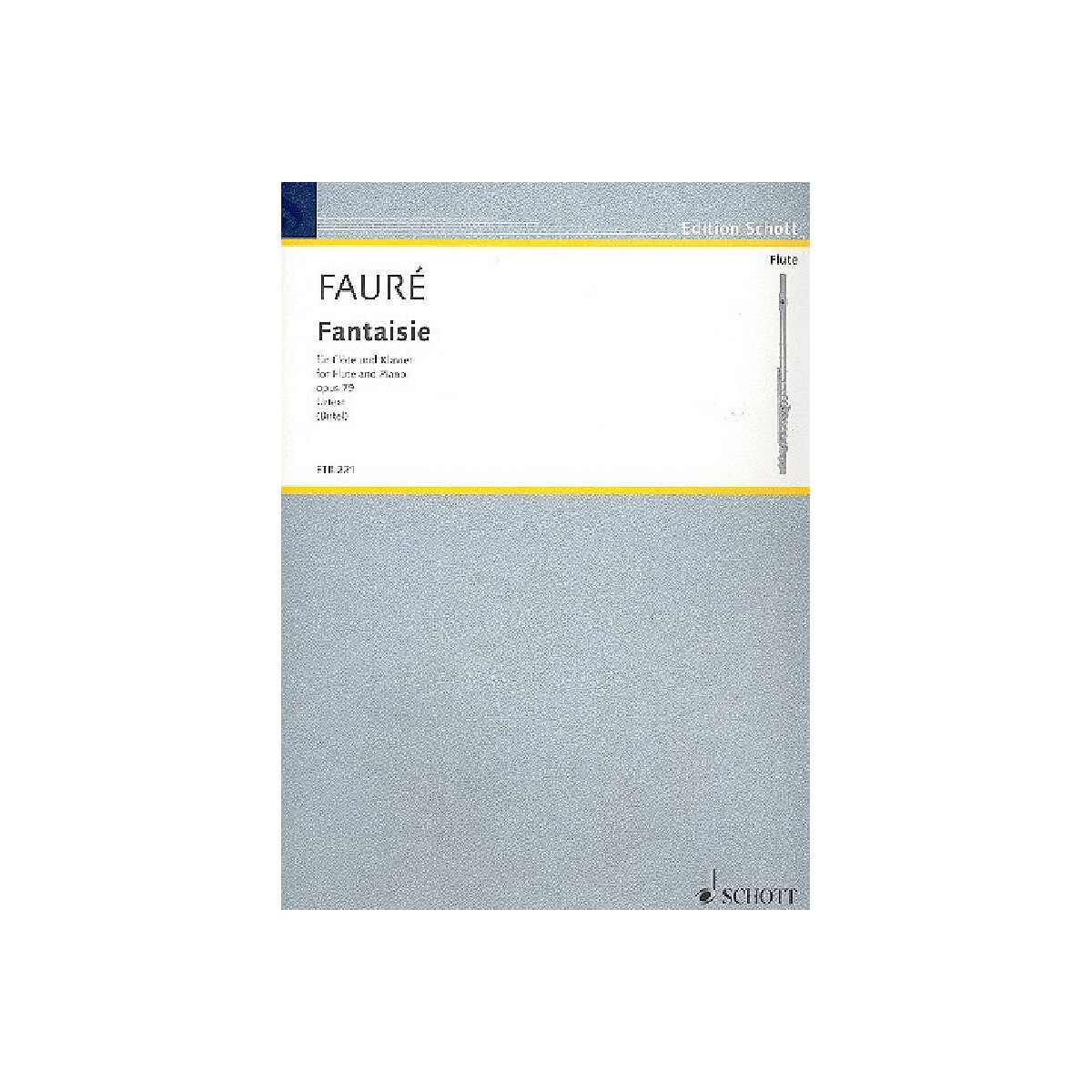 Fantaisie op.79 für Flöte und  box