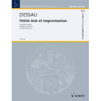Petite arie et improvisation für Flöte