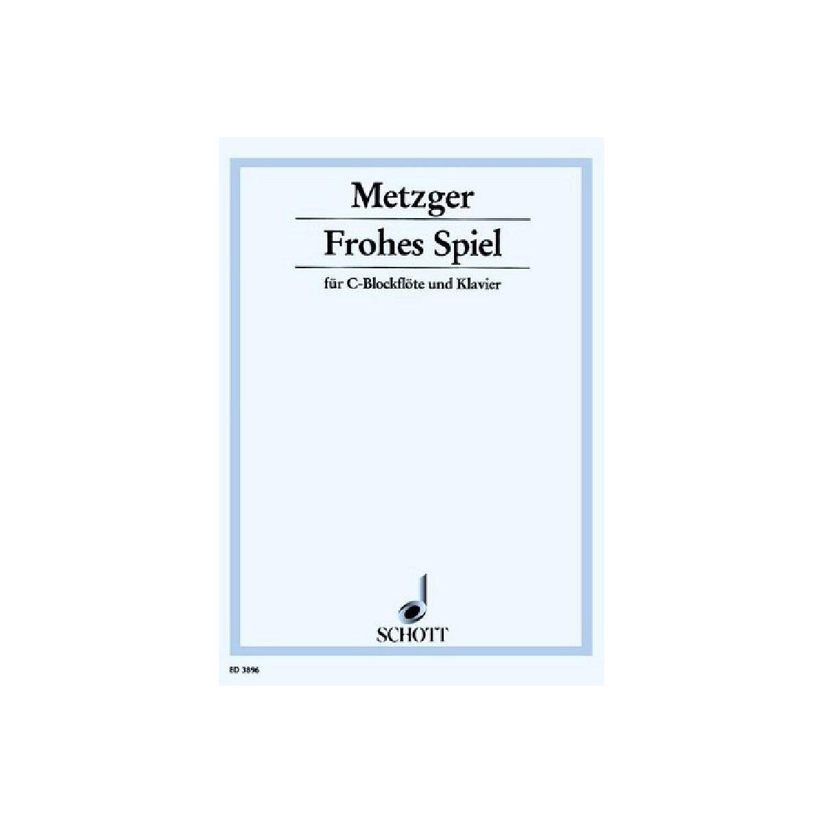 Frohes Spiel für C-Blockflöte  box