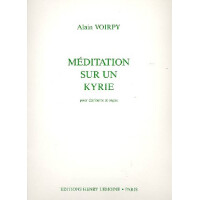 Méditation sur un kyrie pour clarinette