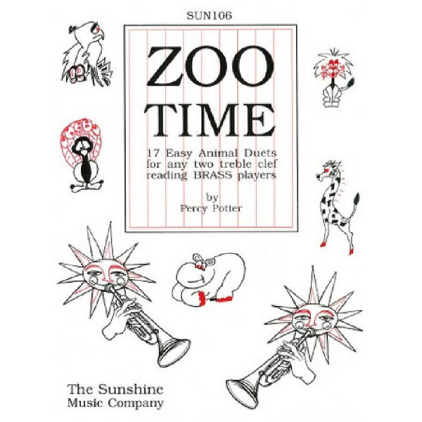 Zoo Time 17 easy animal duets