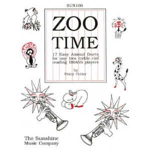 Zoo Time 17 easy animal duets