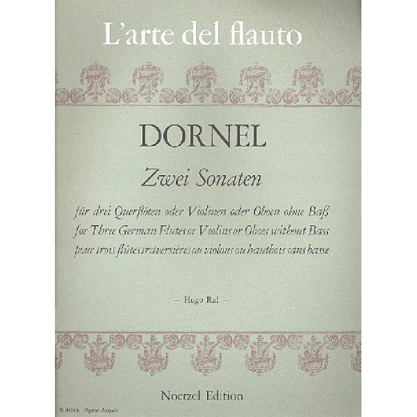 2 Sonaten für 3 Flöten (Violine, Oboe)