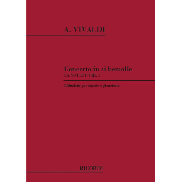 Konzert B-Dur RV501 für