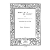 Premier solo de concert pour