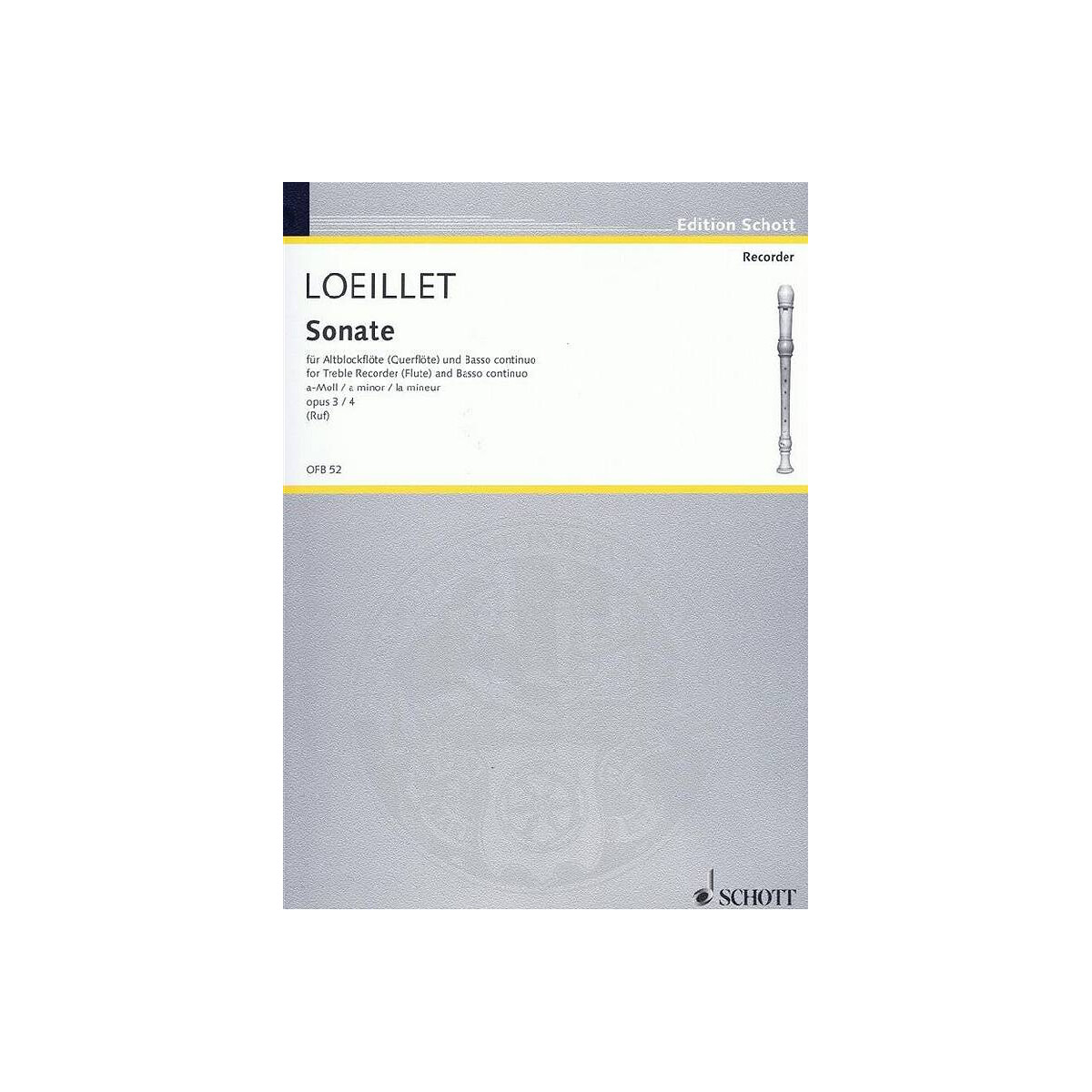 Sonate a-Moll op.3,4 für box