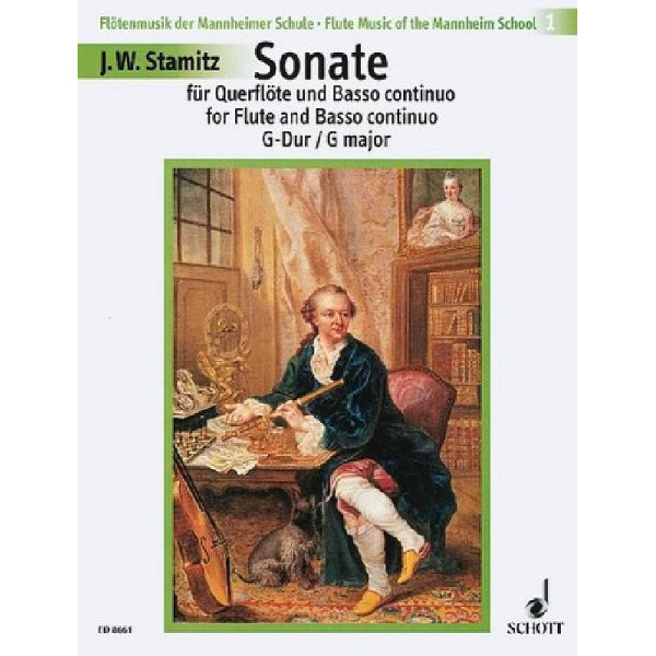 Sonate G-Dur für Flöte und Bc
