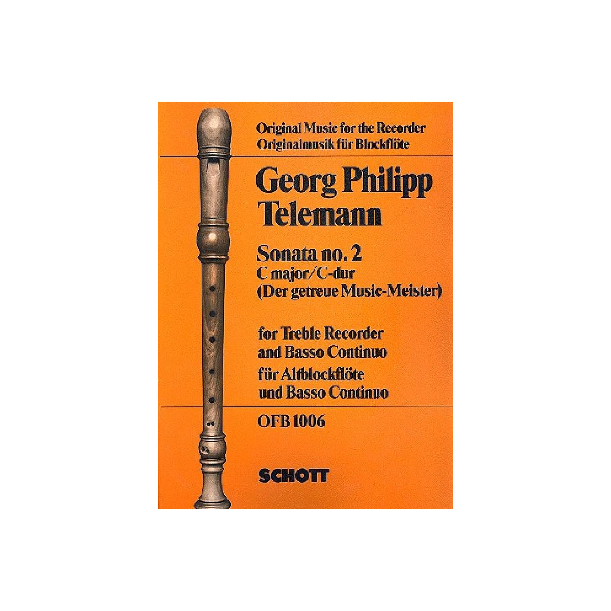 Sonate C-Dur Nr.2 für Altblockfl&ou box