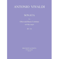 Sonata B flat major RV34