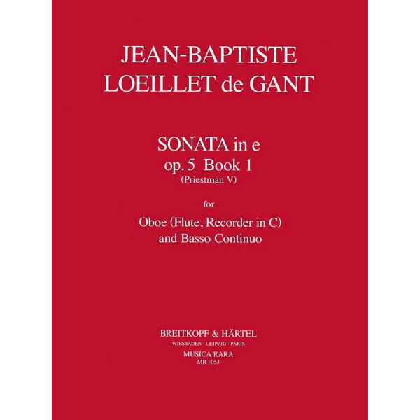 Sonate e-Moll op.5,1