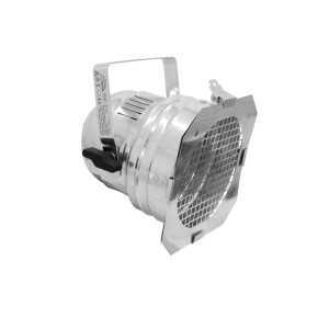 Eurolite PAR-56 Spot Short with plug silver